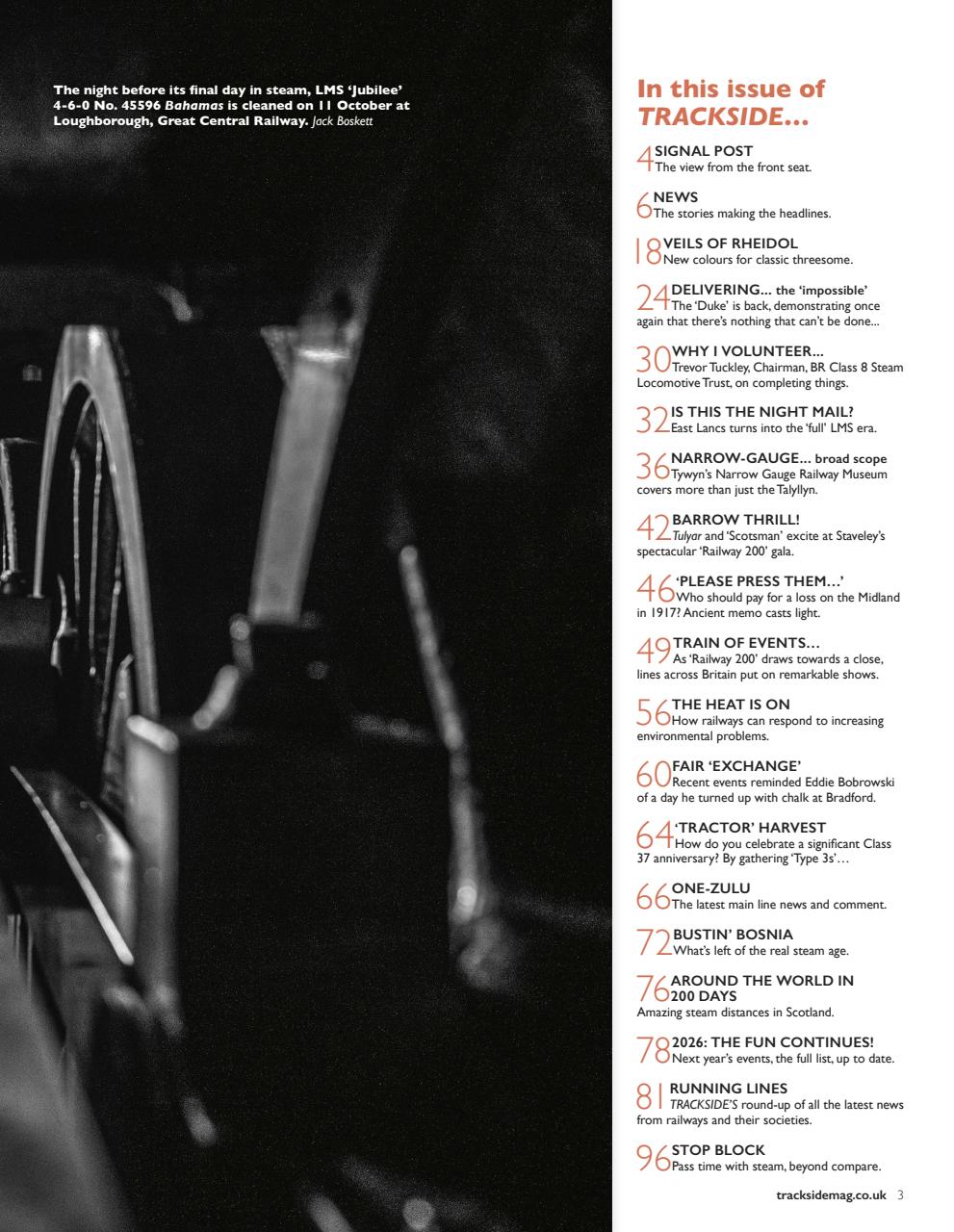 Trackside Preview Pages