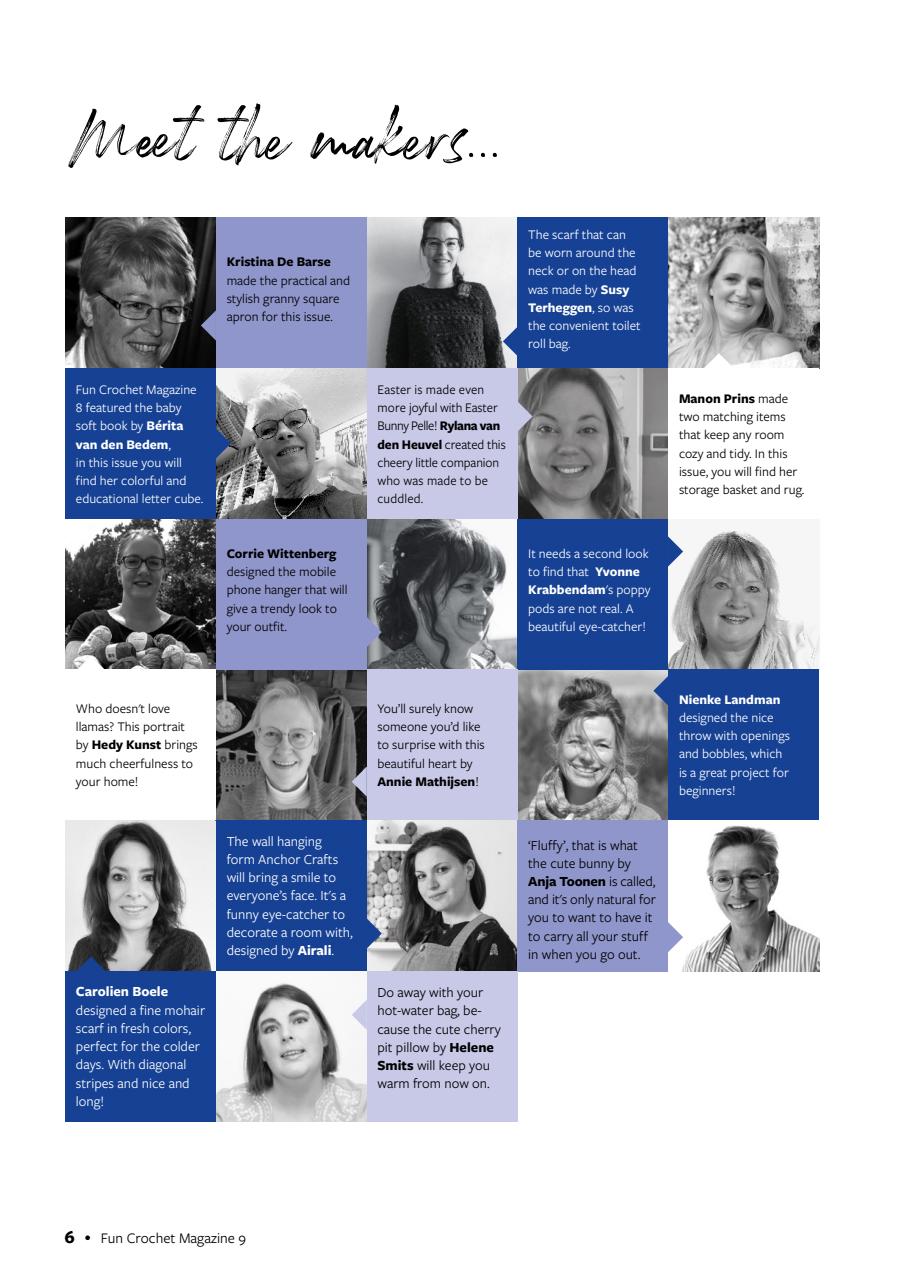 Fun Crochet Magazine Preview Pages