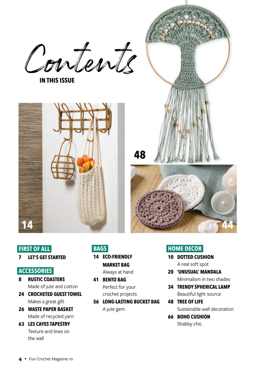 Fun Crochet Magazine Preview Pages
