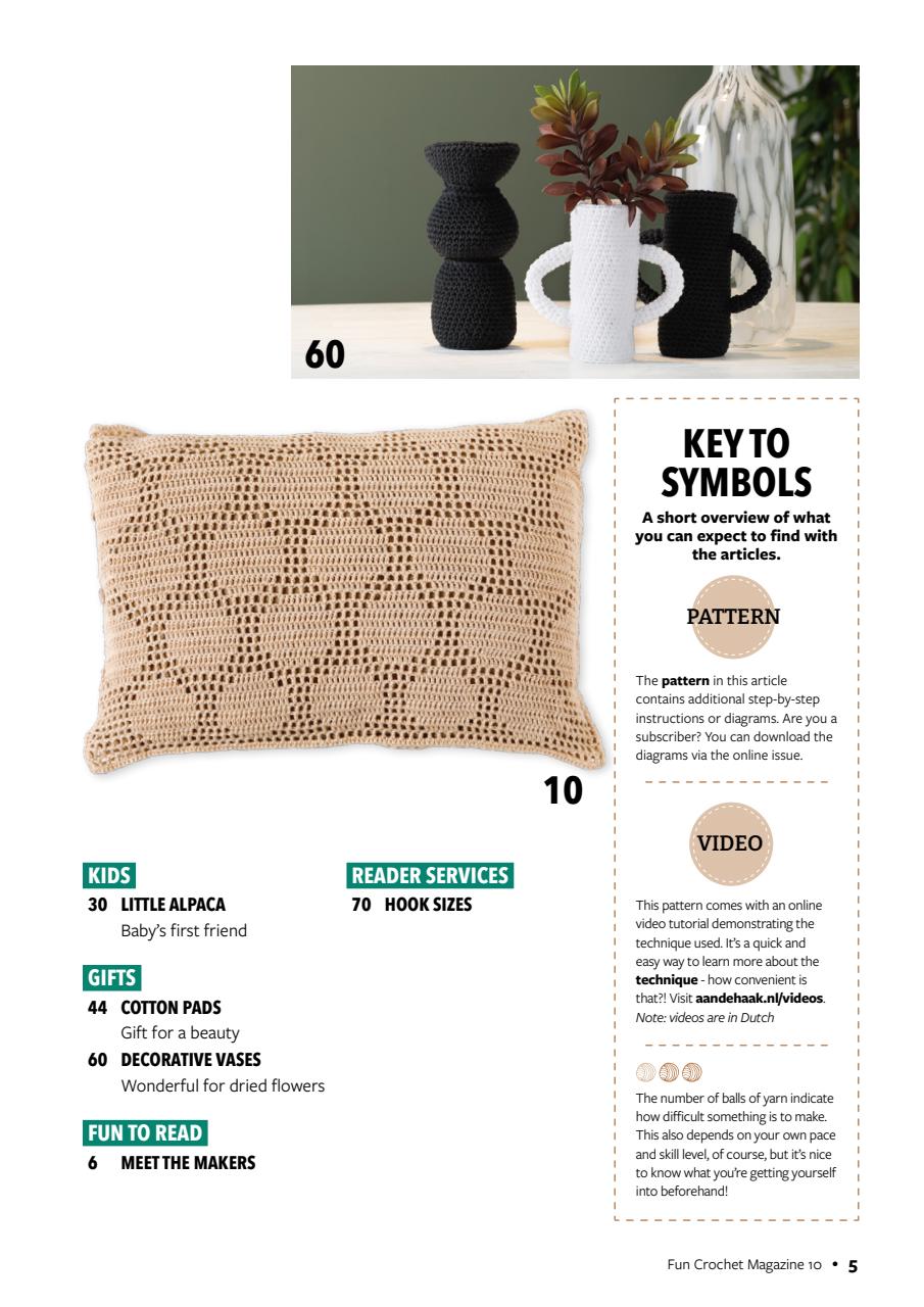 Fun Crochet Magazine Preview Pages