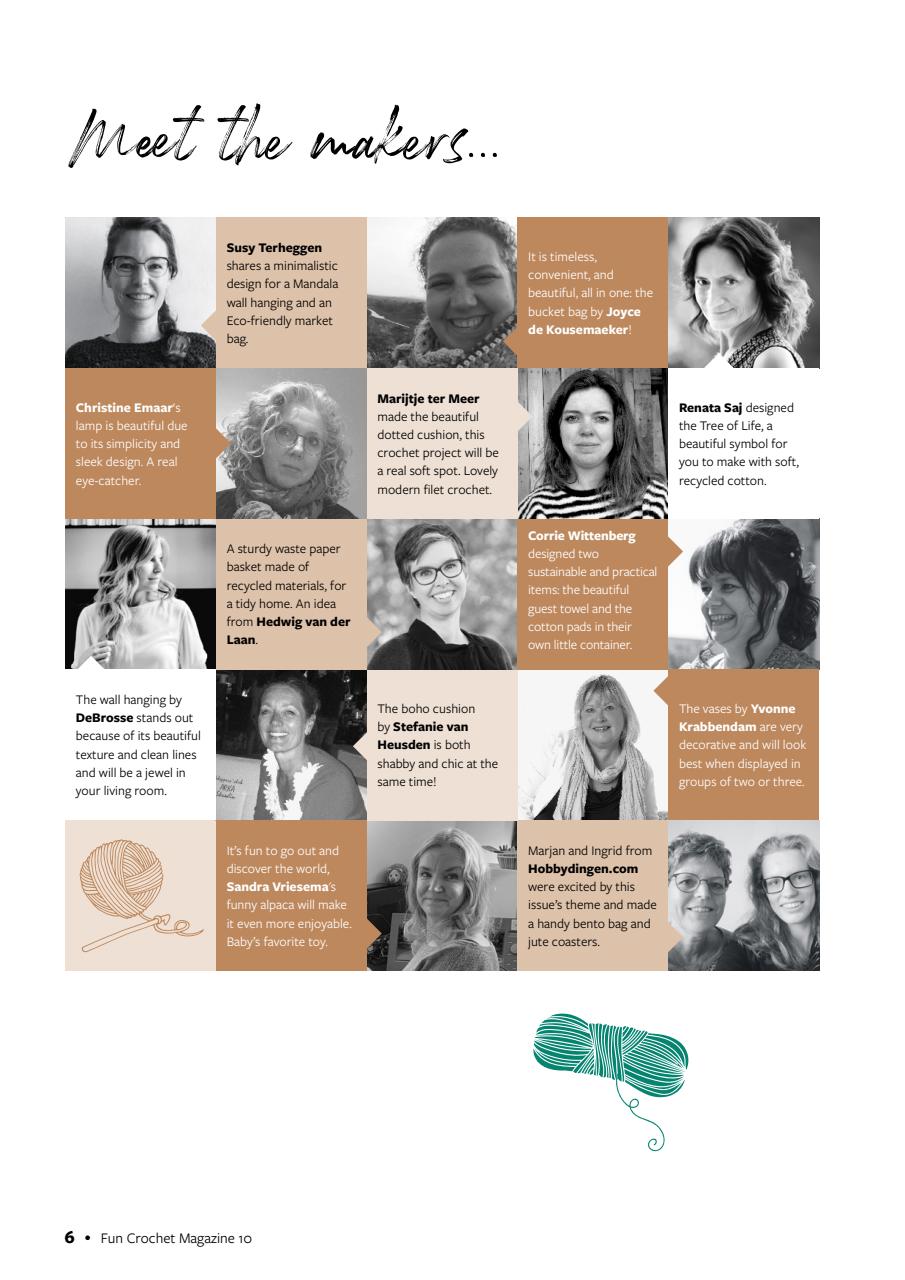 Fun Crochet Magazine Preview Pages