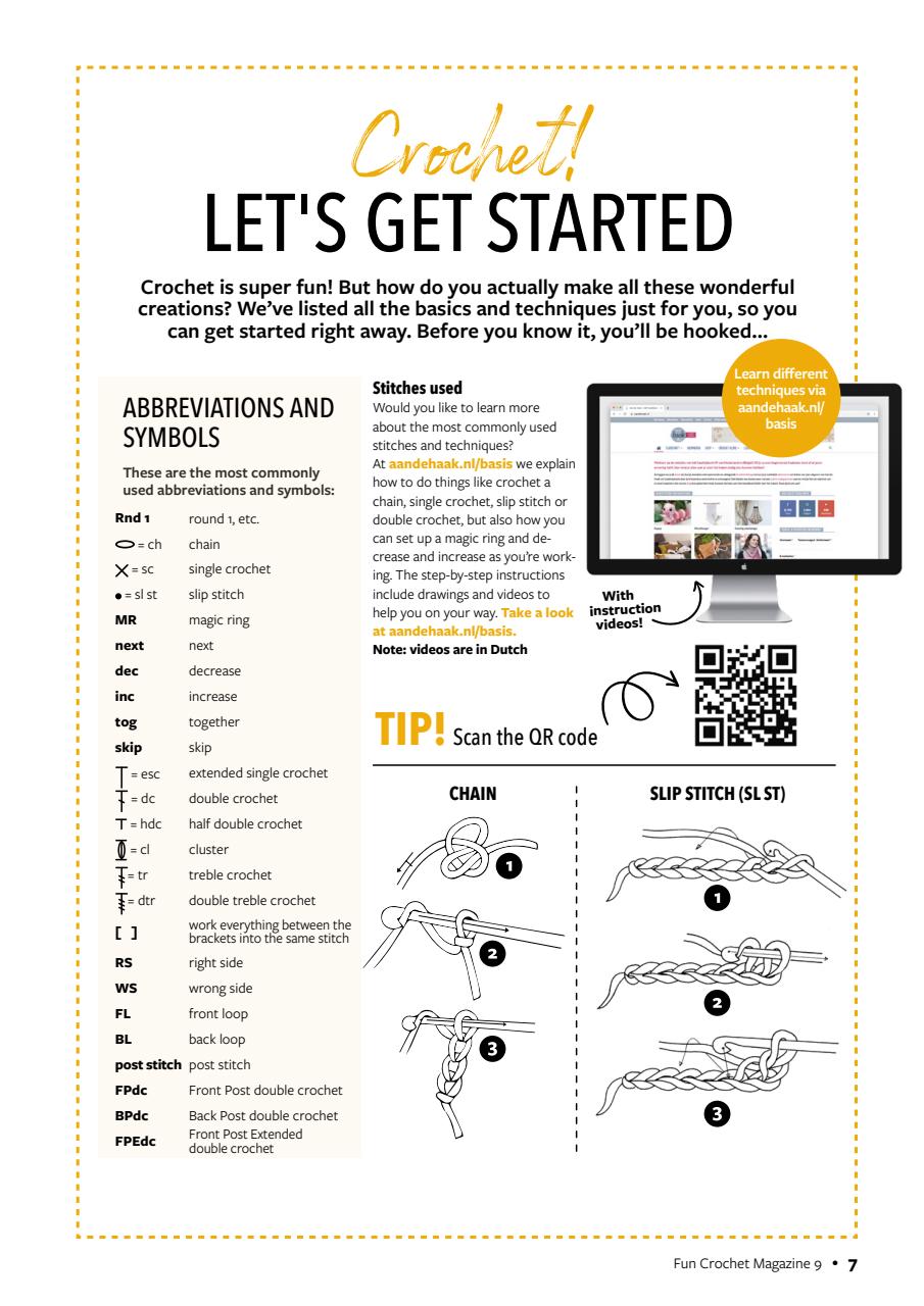 Fun Crochet Magazine Preview Pages