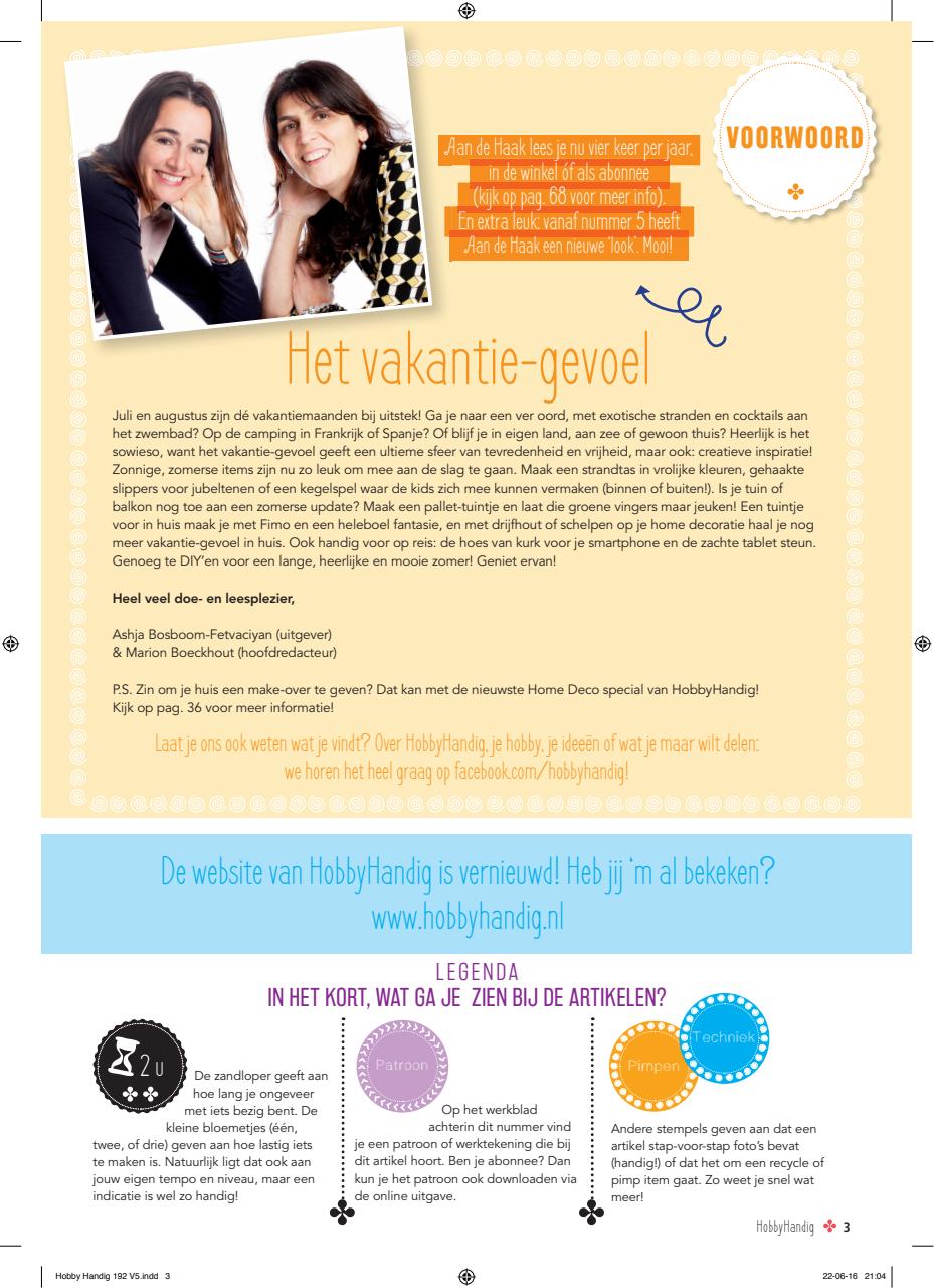 HobbyHandig Preview Pages