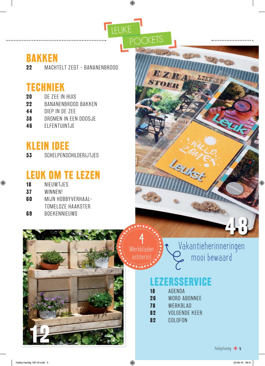 HobbyHandig Preview Pages