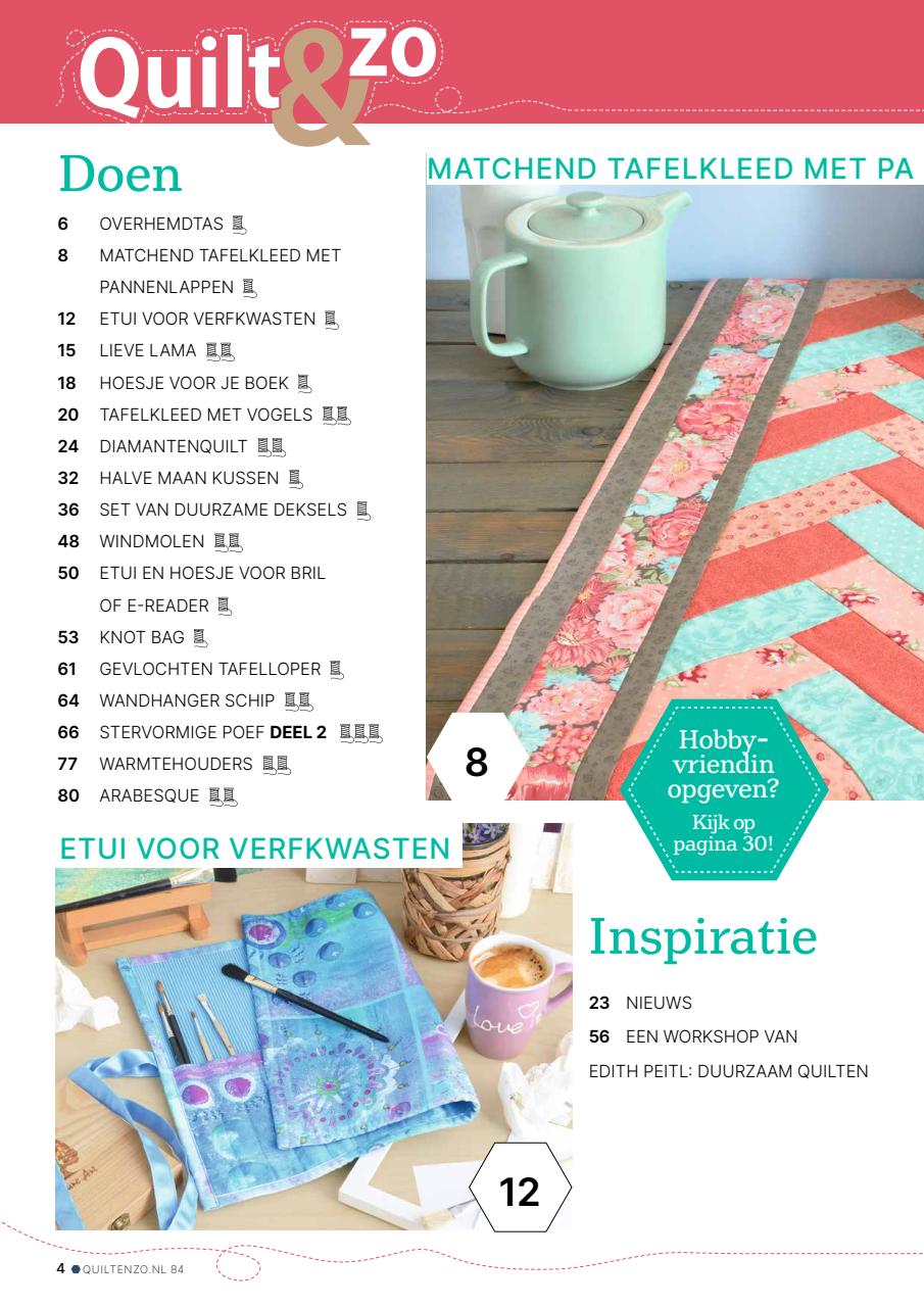 Stitch & Quilt (Quilt & Zo) Preview Pages