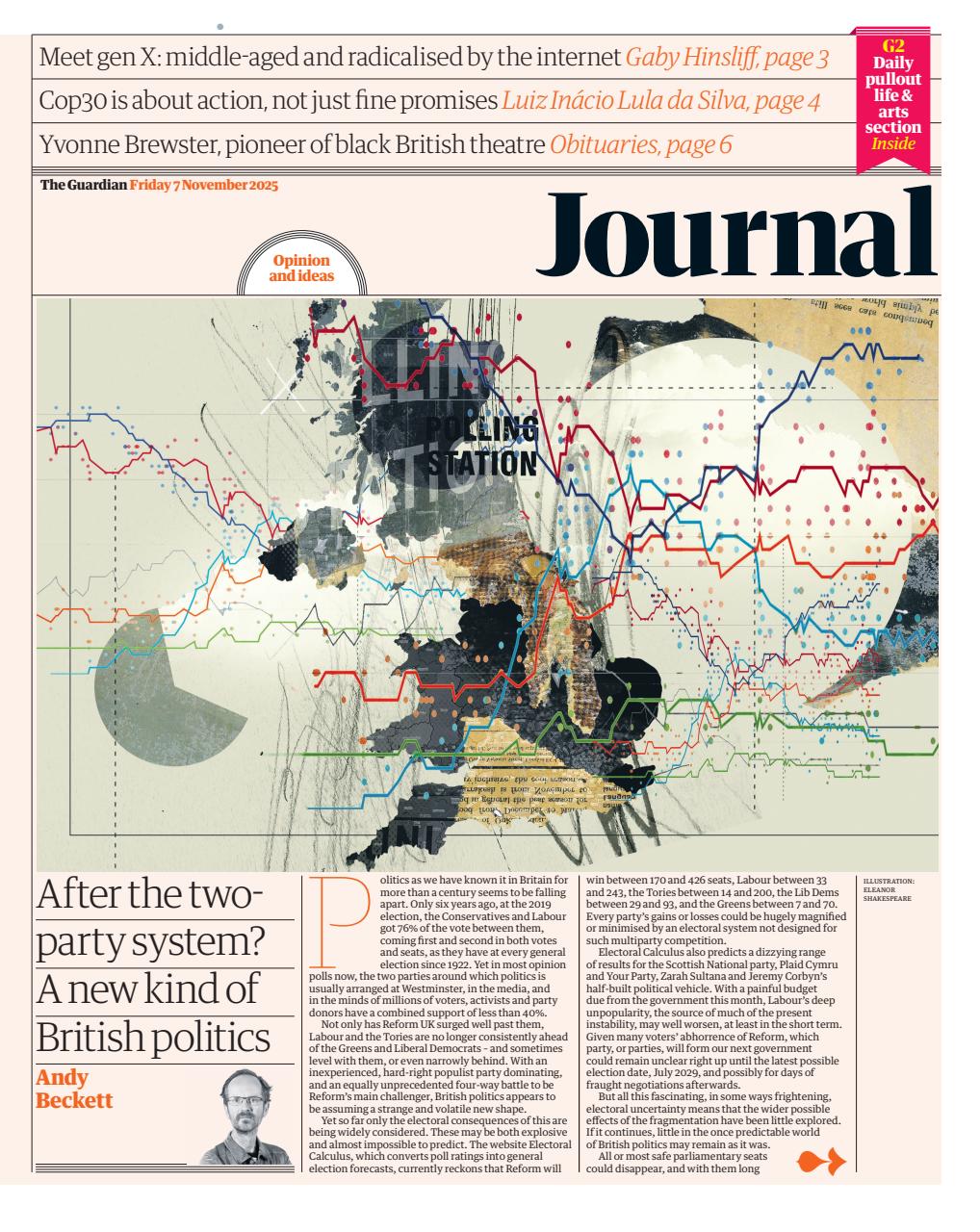 The Guardian Newspaper Preview Pages