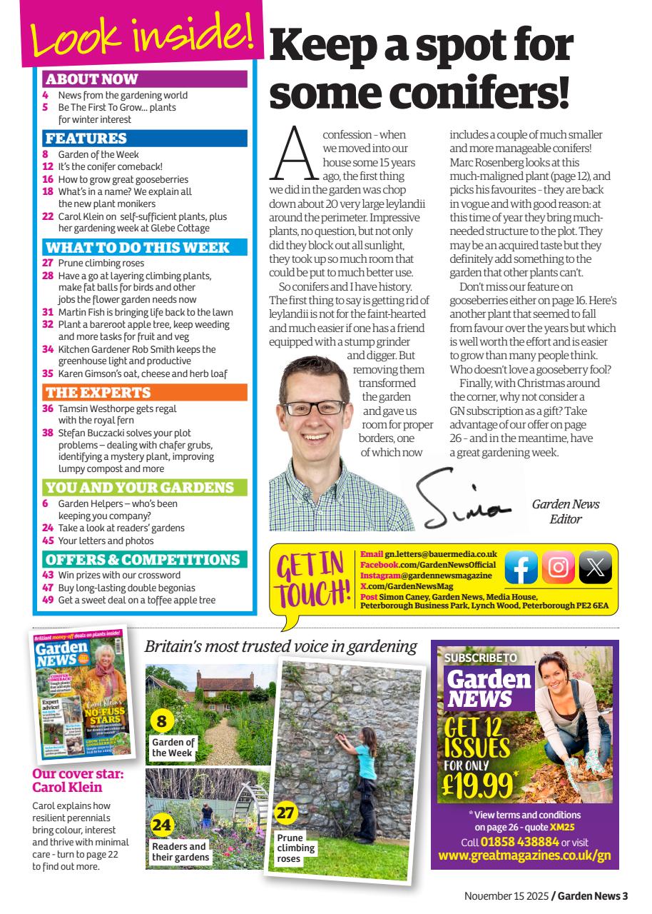 Garden News Preview Pages