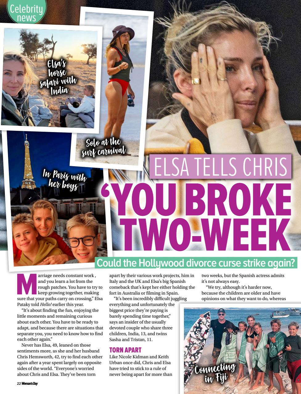 Woman's Day Australia Preview Pages