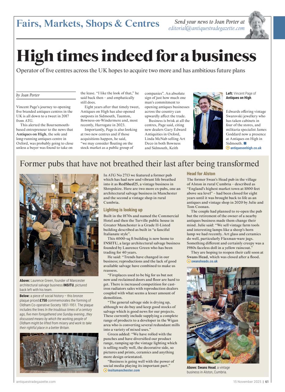 Antiques Trade Gazette Preview Pages