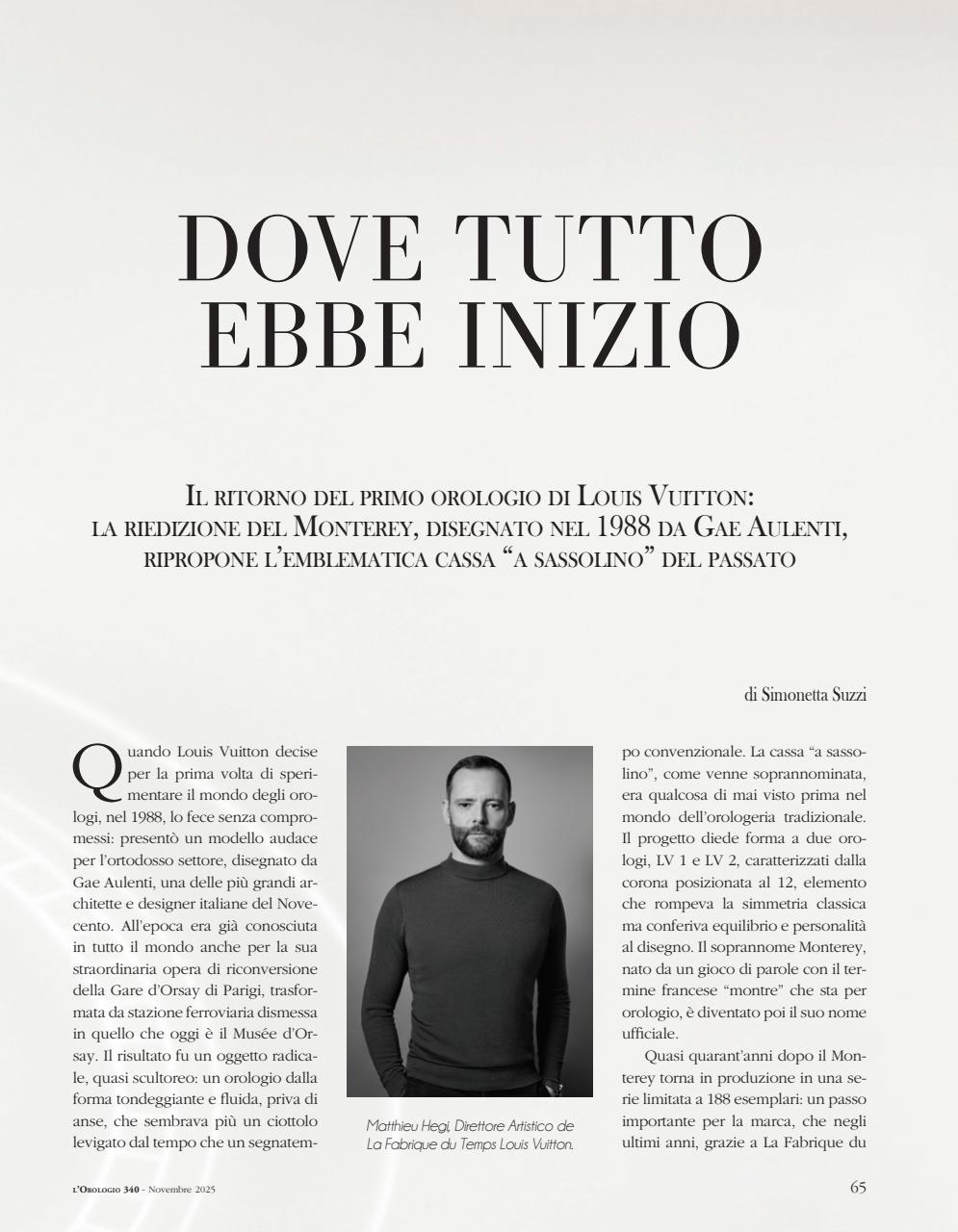 L'Orologio Preview Pages