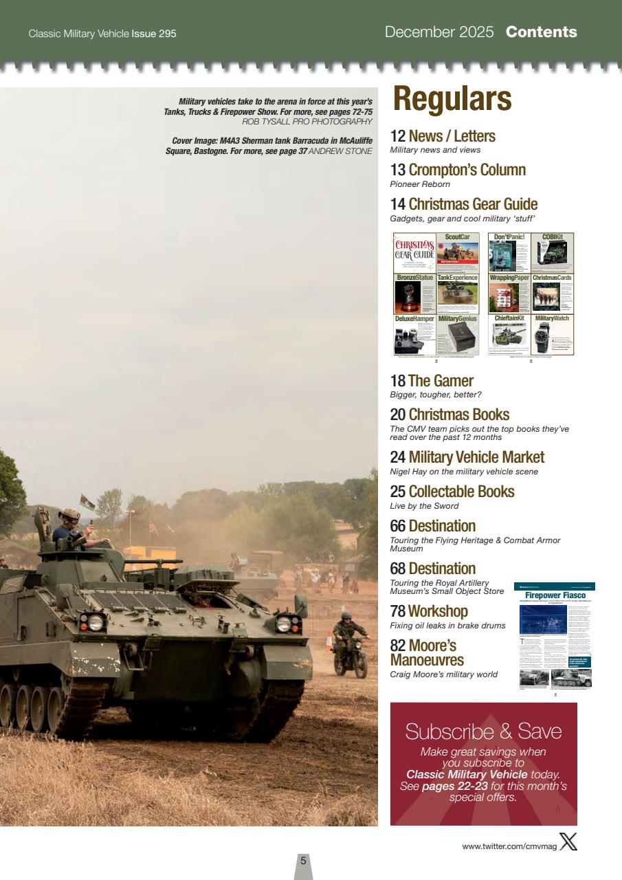 Classic Military Vehicle Preview Pages