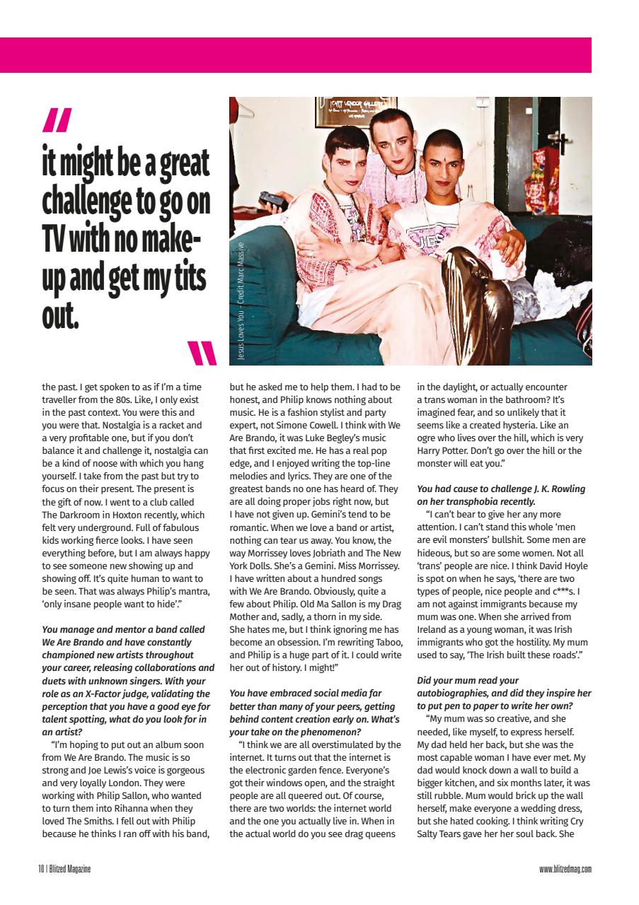 Blitzed Magazine Preview Pages