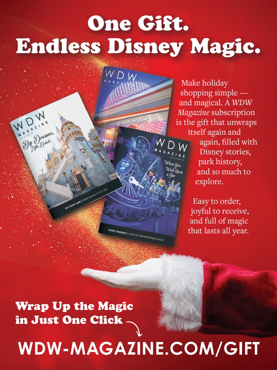 WDW Magazine Preview Pages