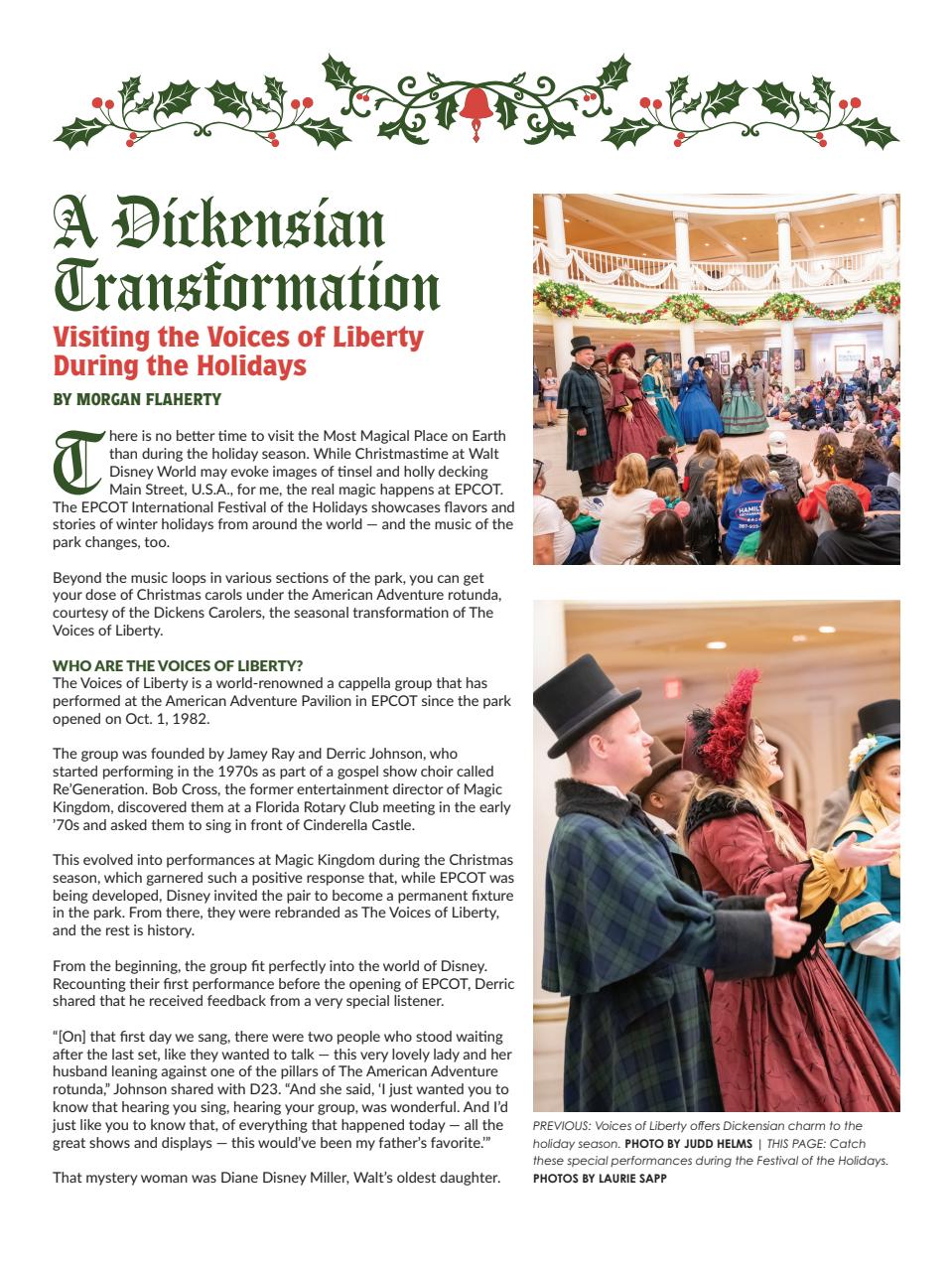 WDW Magazine Preview Pages