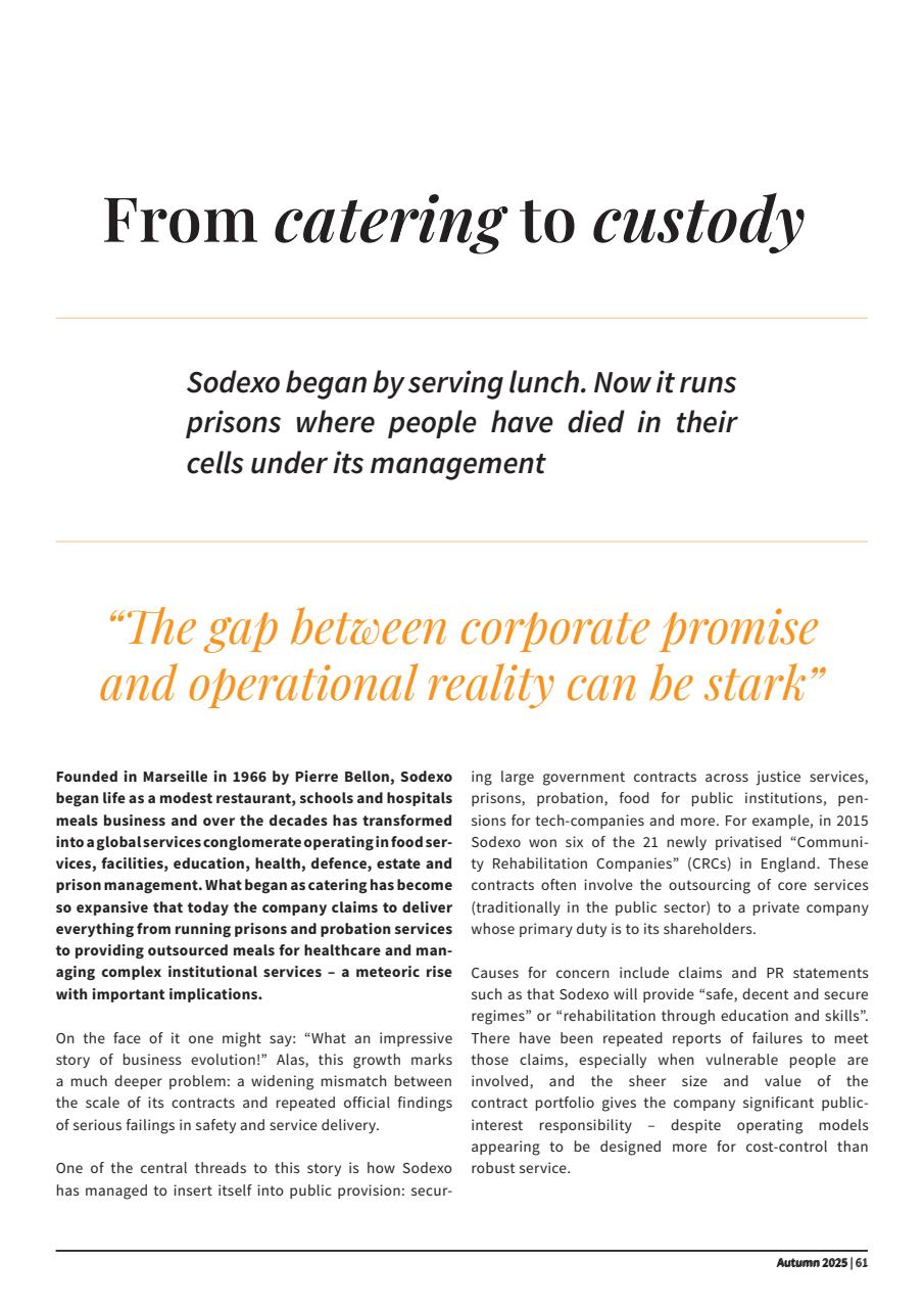 The View Magazine Preview Pages