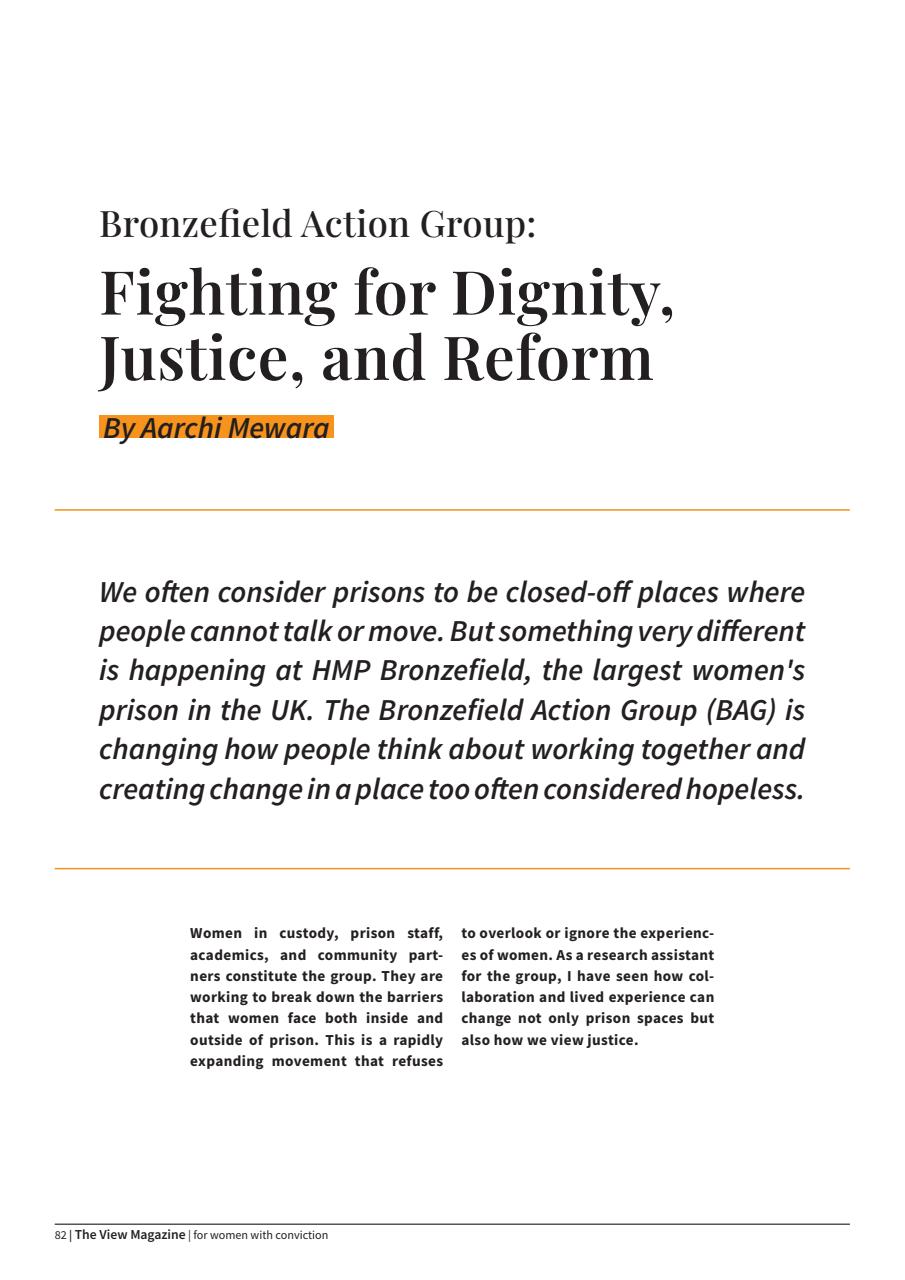 The View Magazine Preview Pages