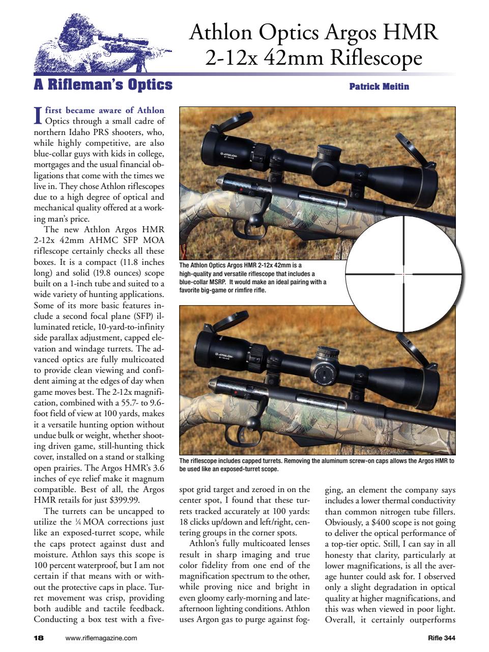 Rifle Preview Pages