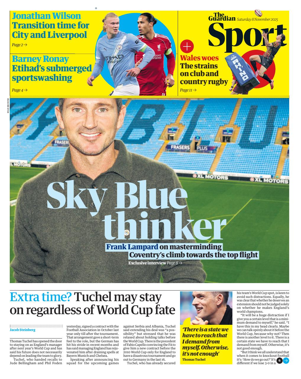 The Guardian Newspaper Preview Pages