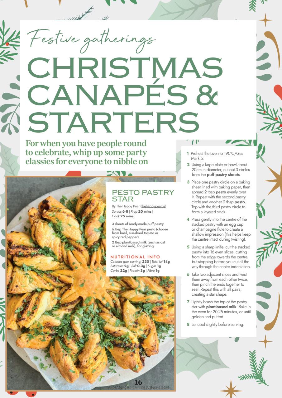 Vegan Food & Living Magazine Preview Pages