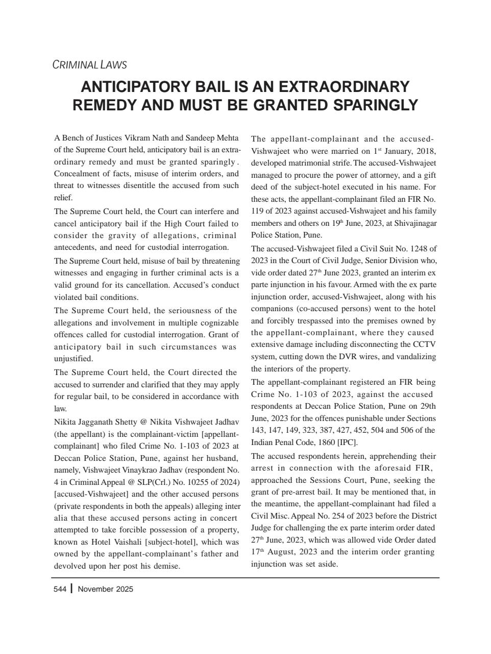 Lawteller – A Legal Awareness Magazine Preview Pages