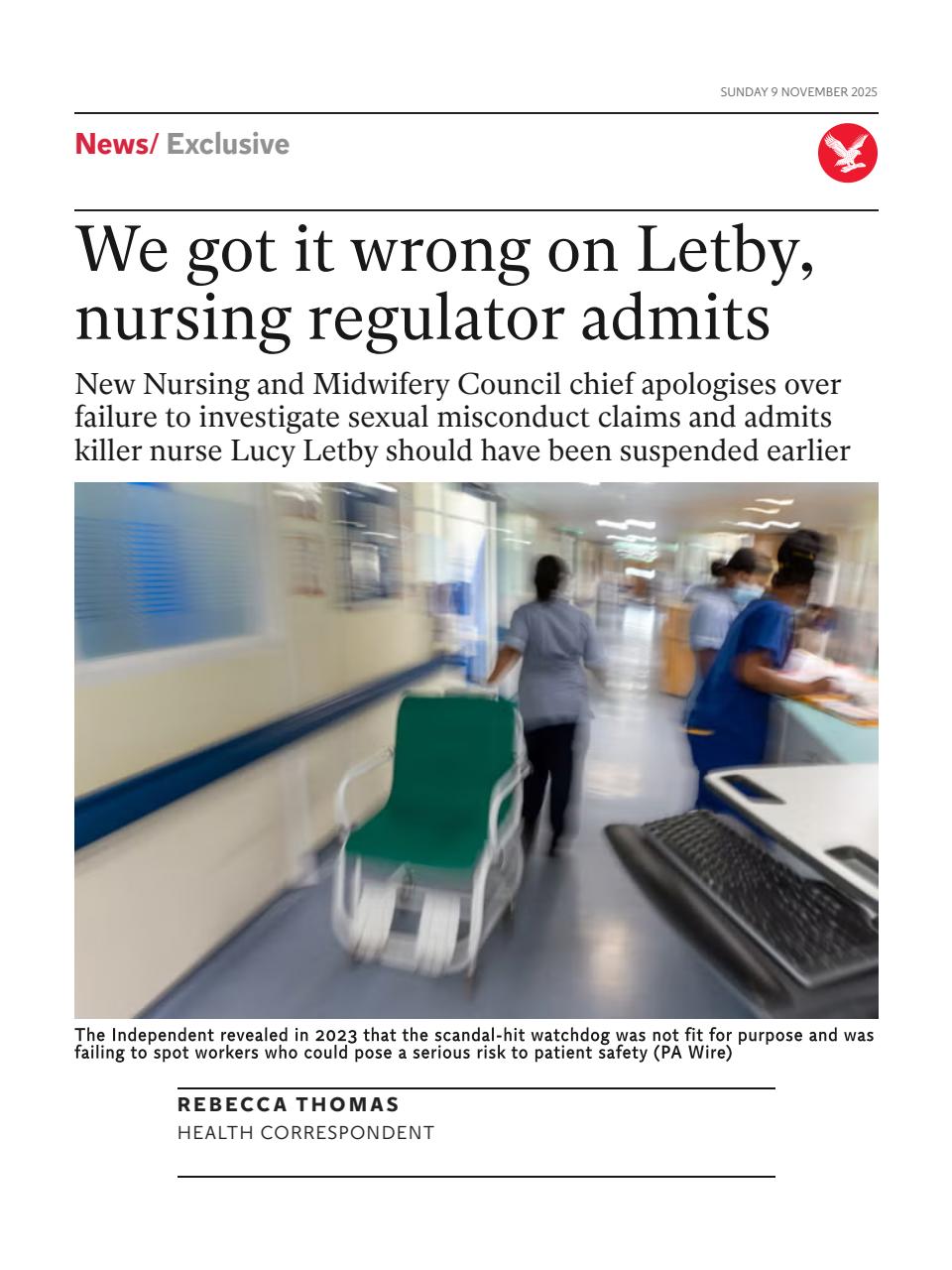 The Independent Daily Edition Newspaper Preview Pages