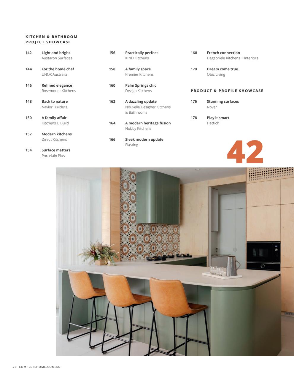 Kitchens & Bathrooms Quarterly Preview Pages