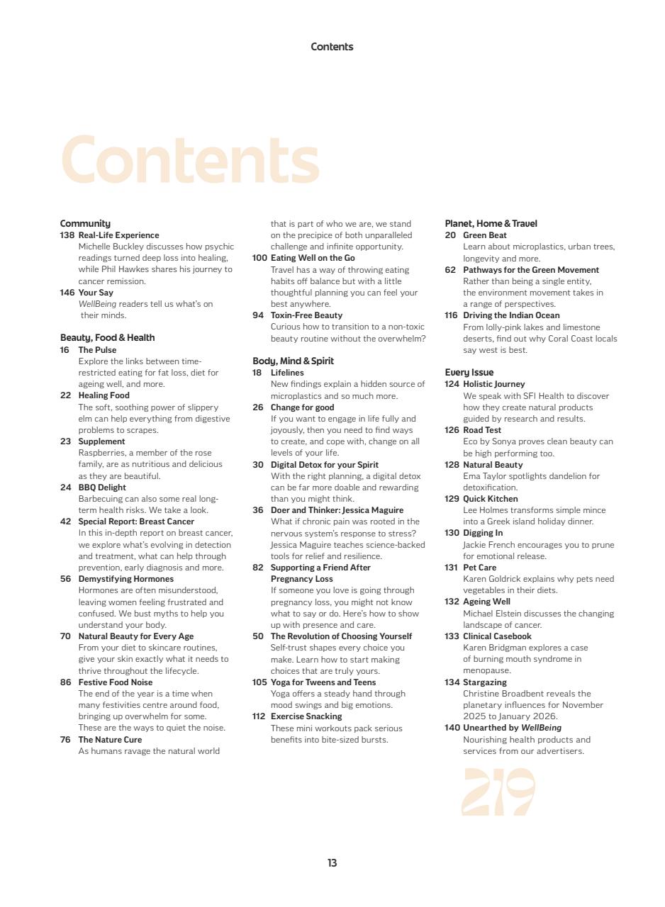 WellBeing Preview Pages