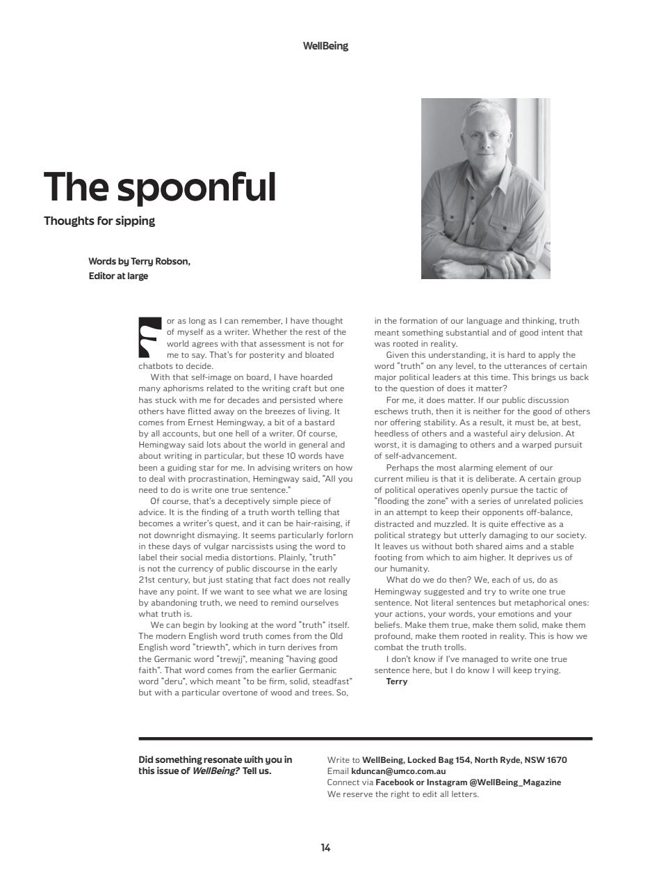 WellBeing Preview Pages