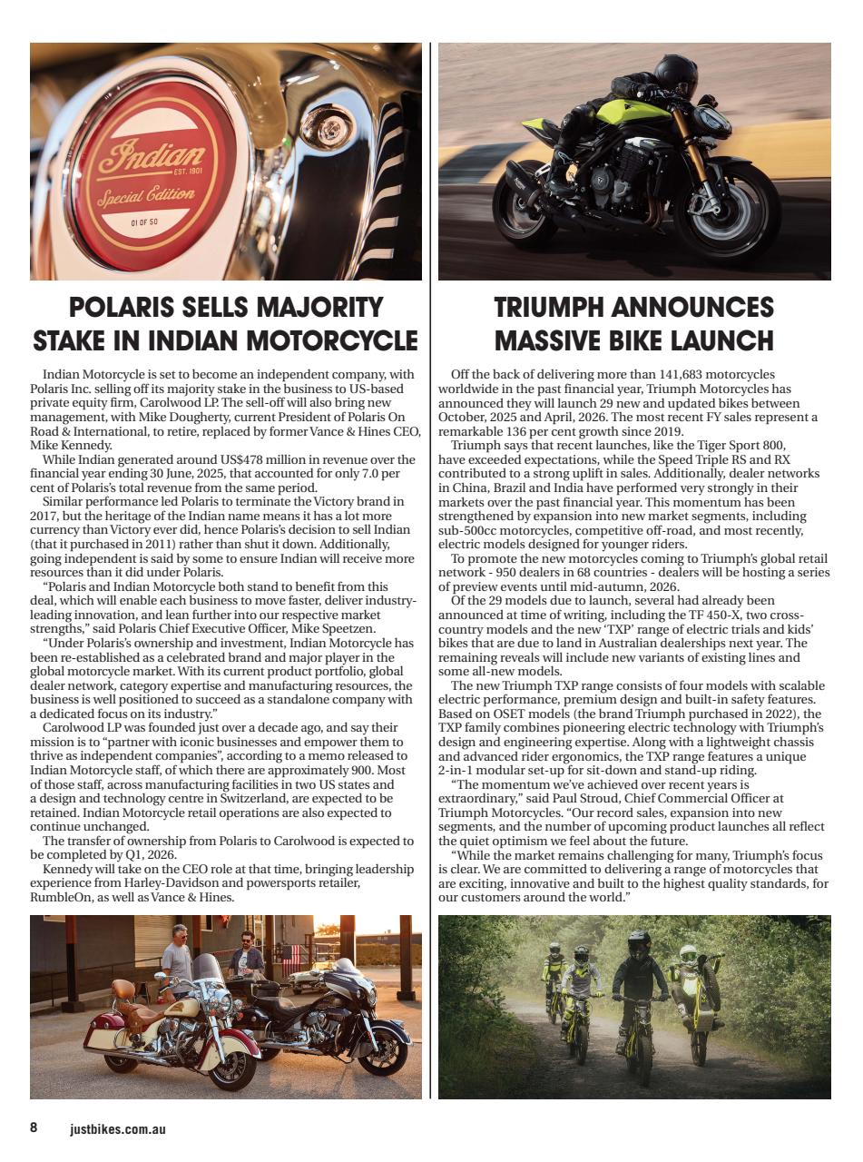 JUST BIKES Preview Pages