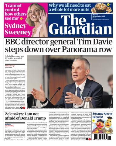 The Guardian Newspaper issue Monday, 10 November 2025