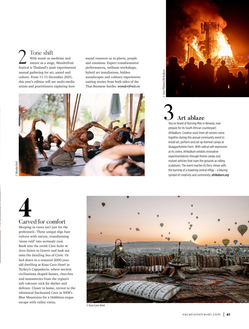 Vacations & Travel Preview Pages