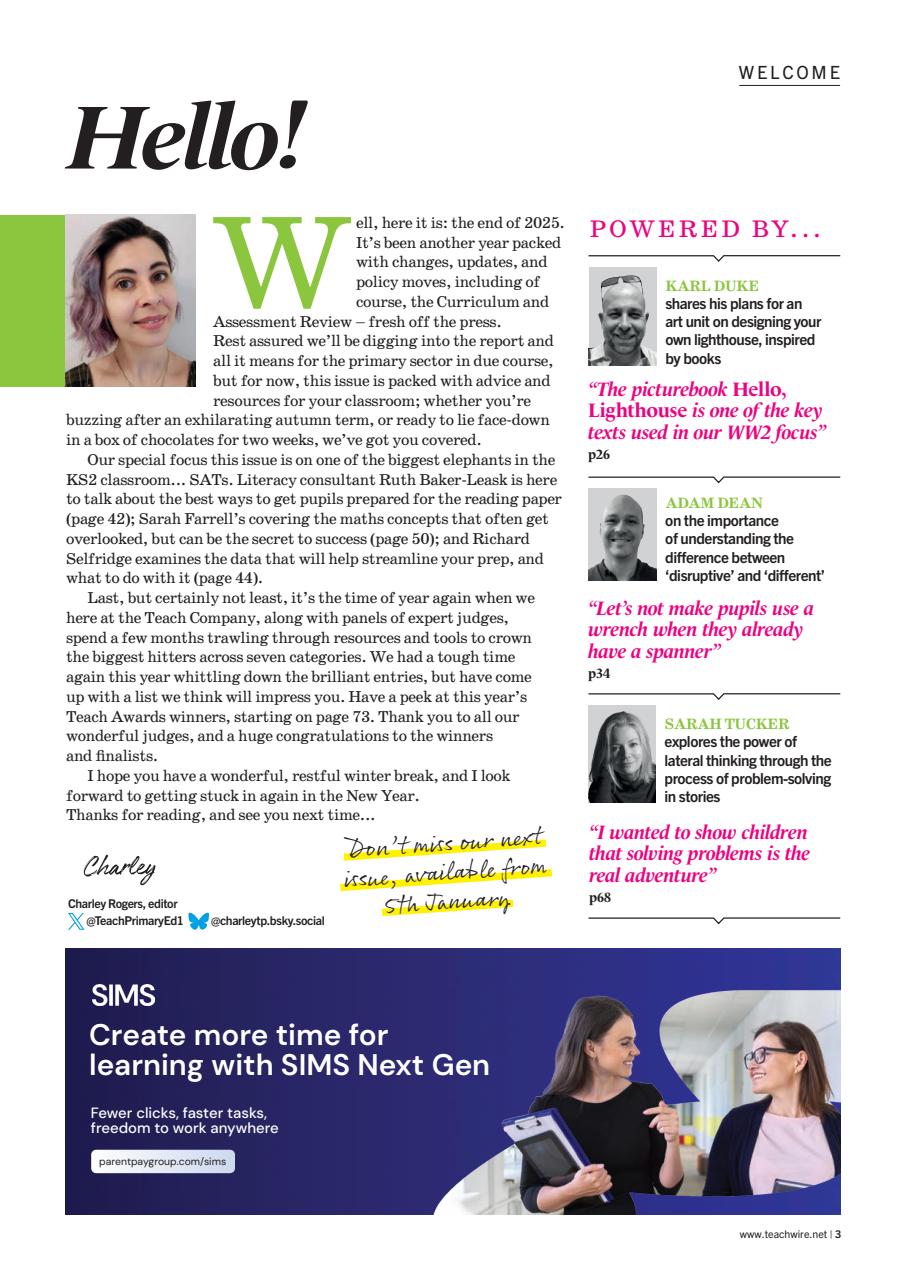 Teach Primary Preview Pages