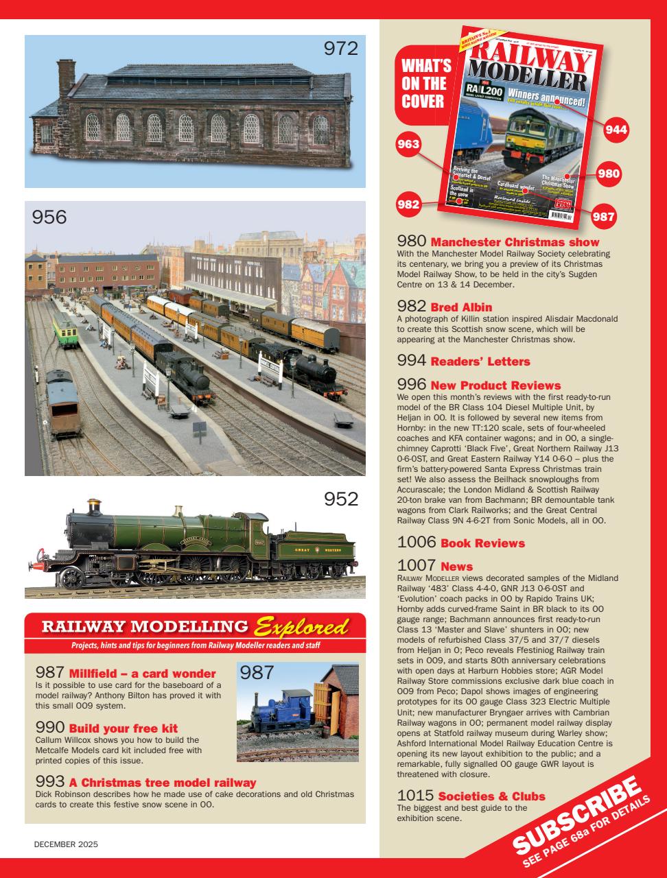 Railway Modeller Preview Pages