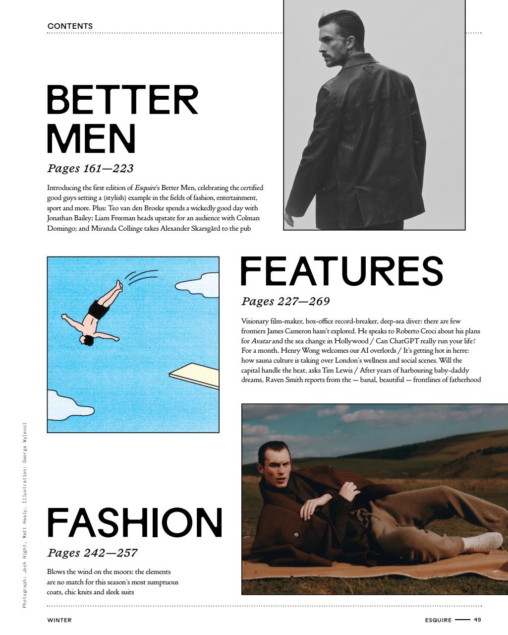 Esquire Preview Pages