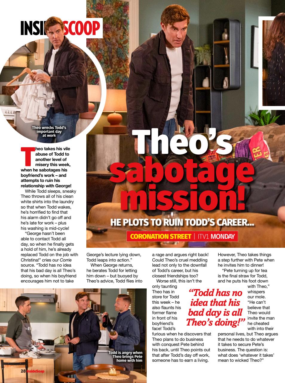 Inside Soap Preview Pages