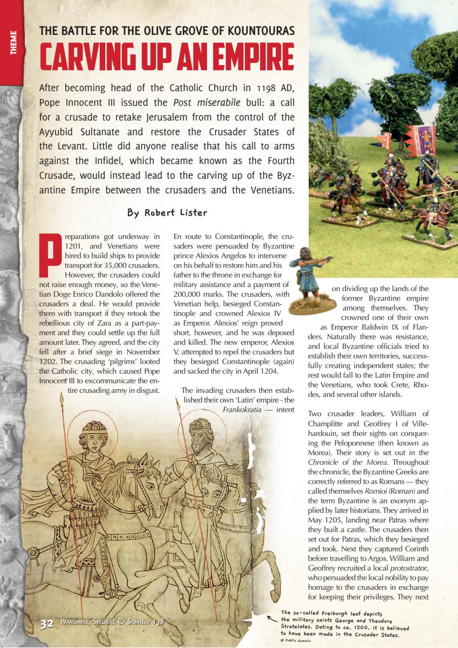 Wargames, Soldiers & Strategy Preview Pages