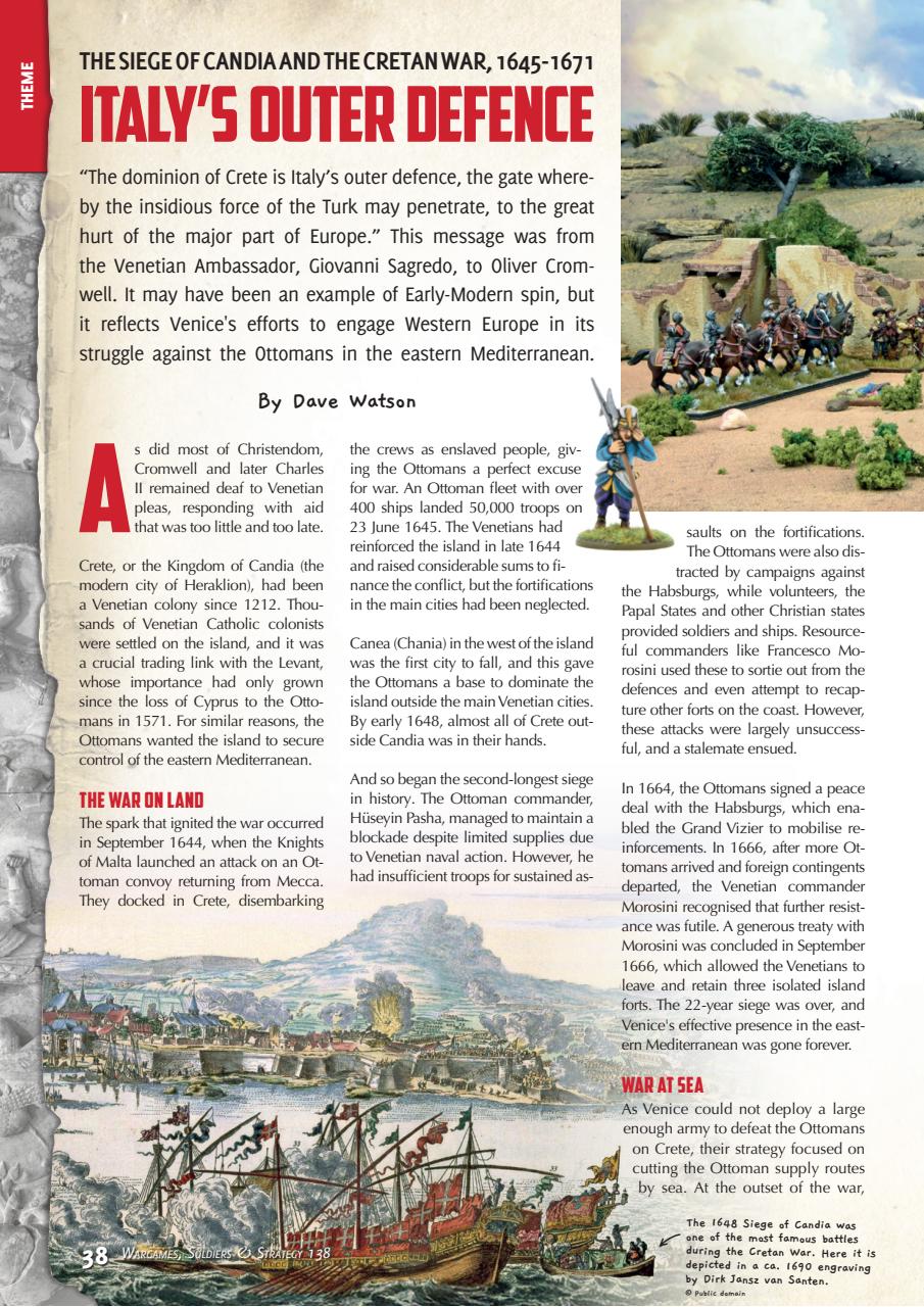 Wargames, Soldiers & Strategy Preview Pages