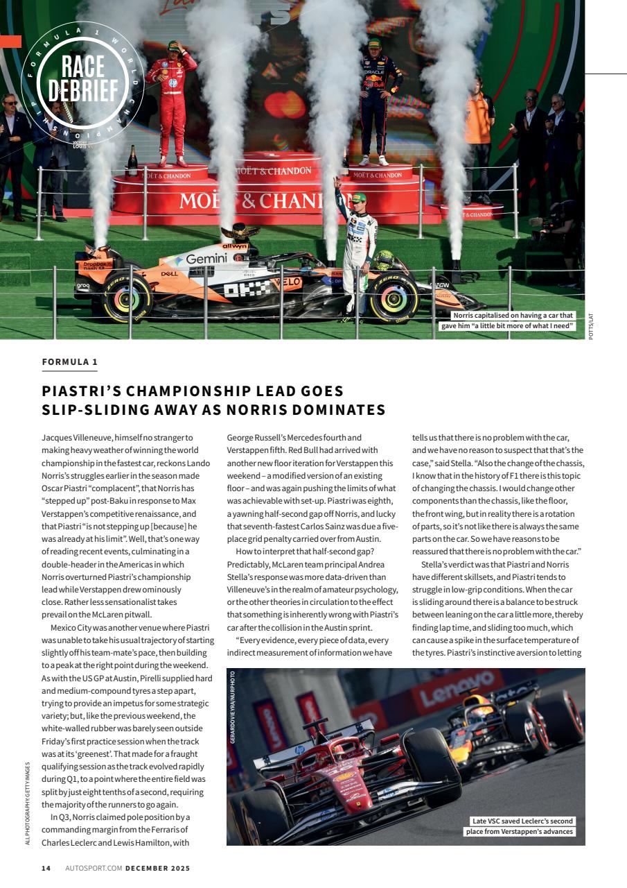 Autosport Preview Pages