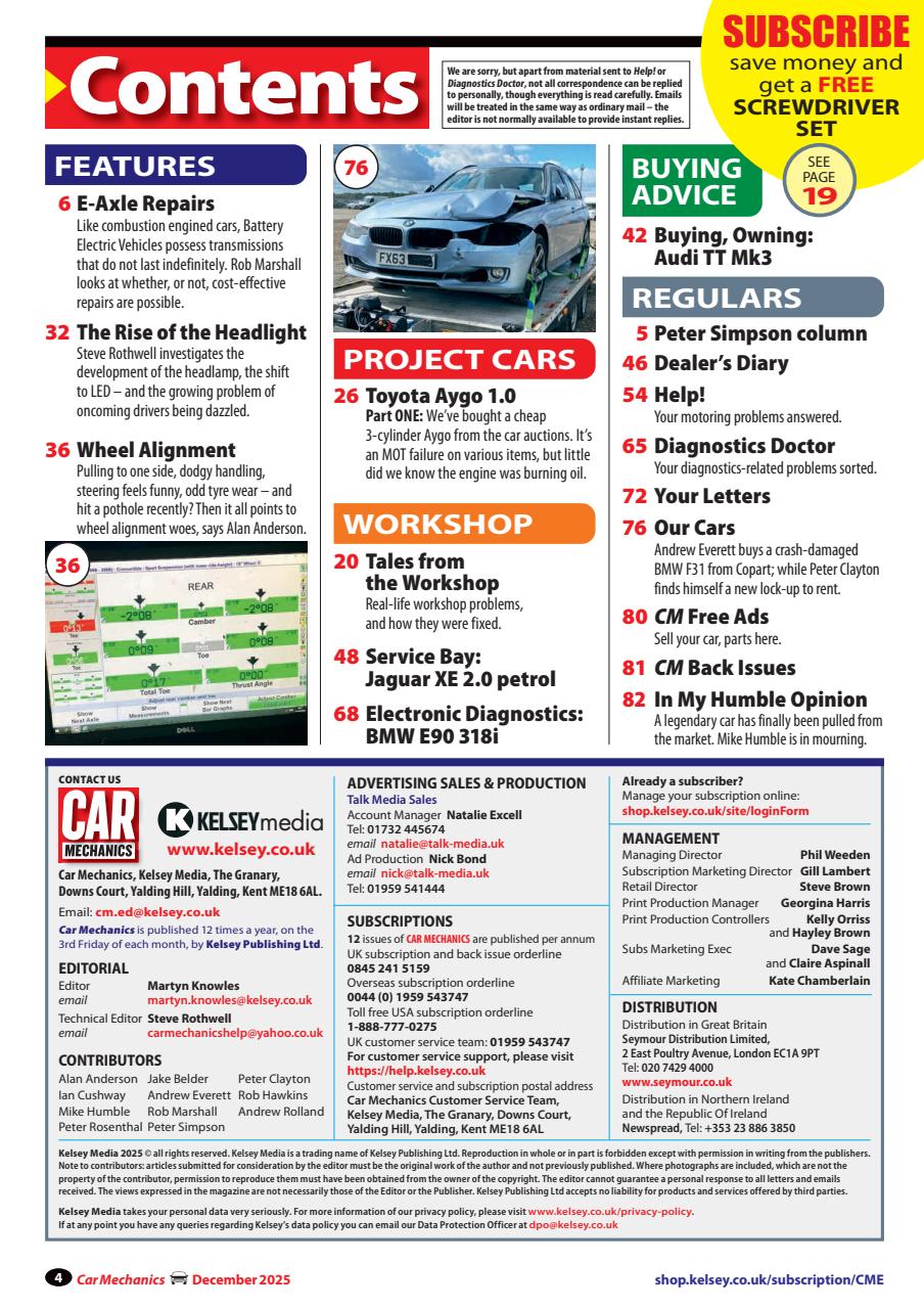 Car Mechanics Preview Pages