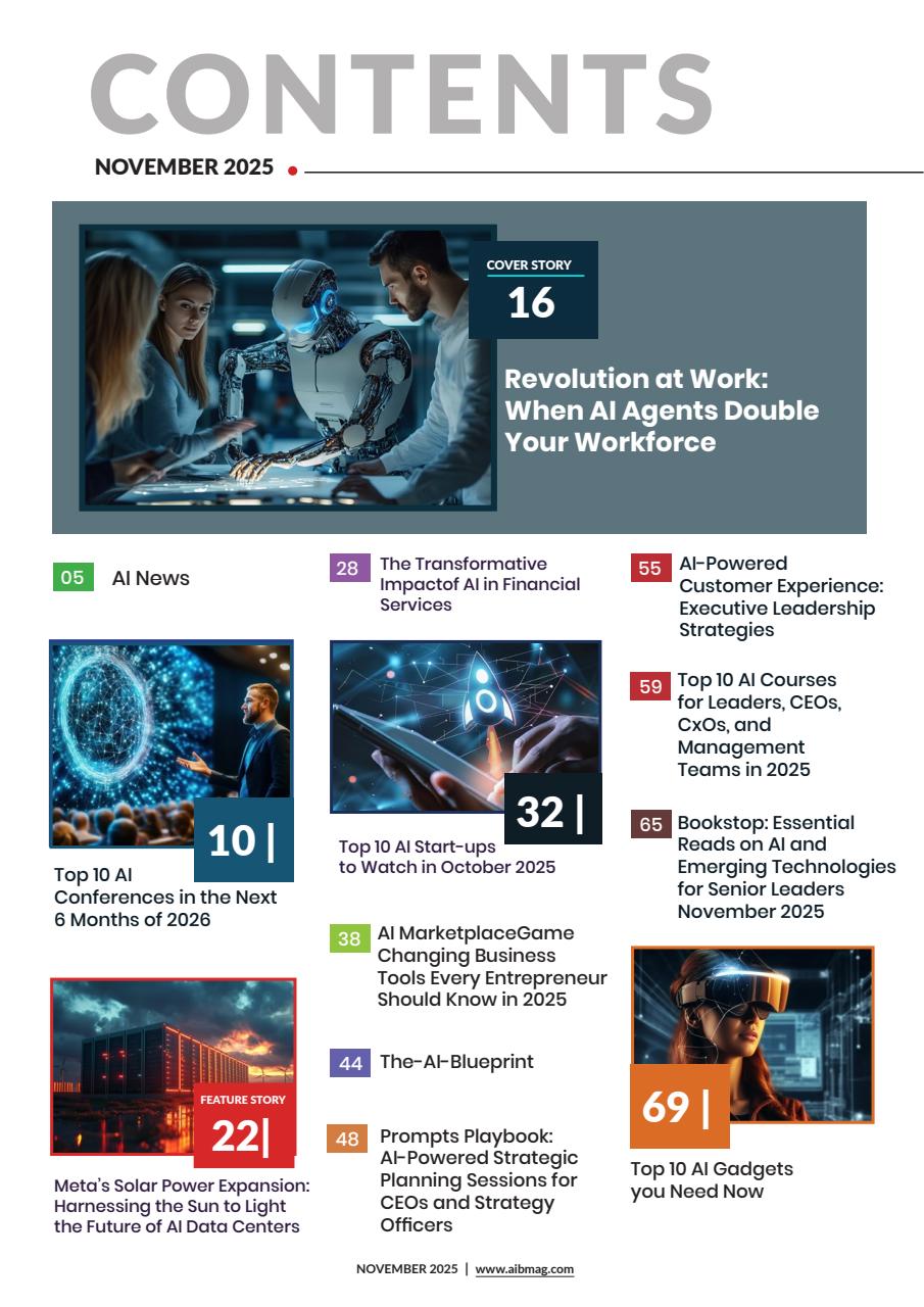 AI Business Magazine Preview Pages