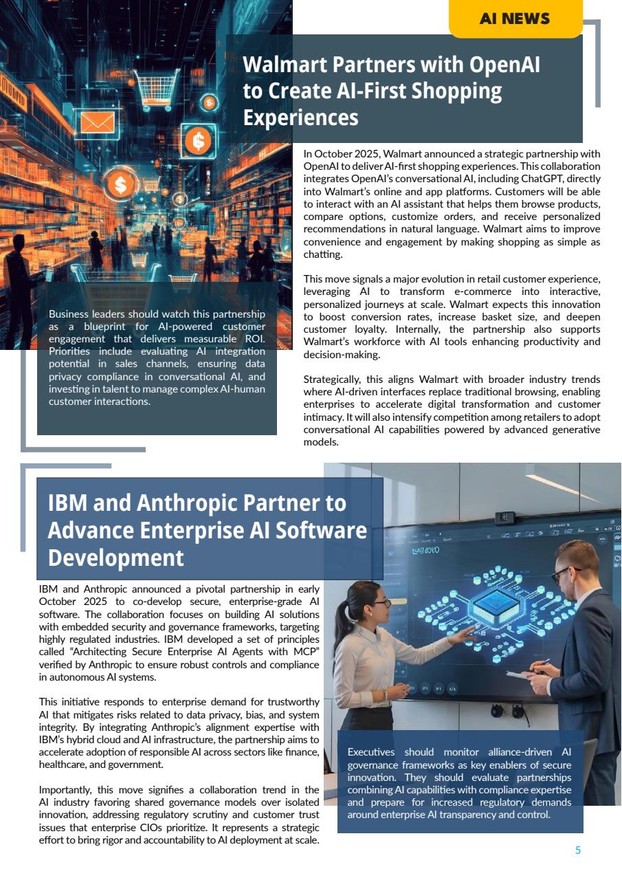 AI Business Magazine Preview Pages