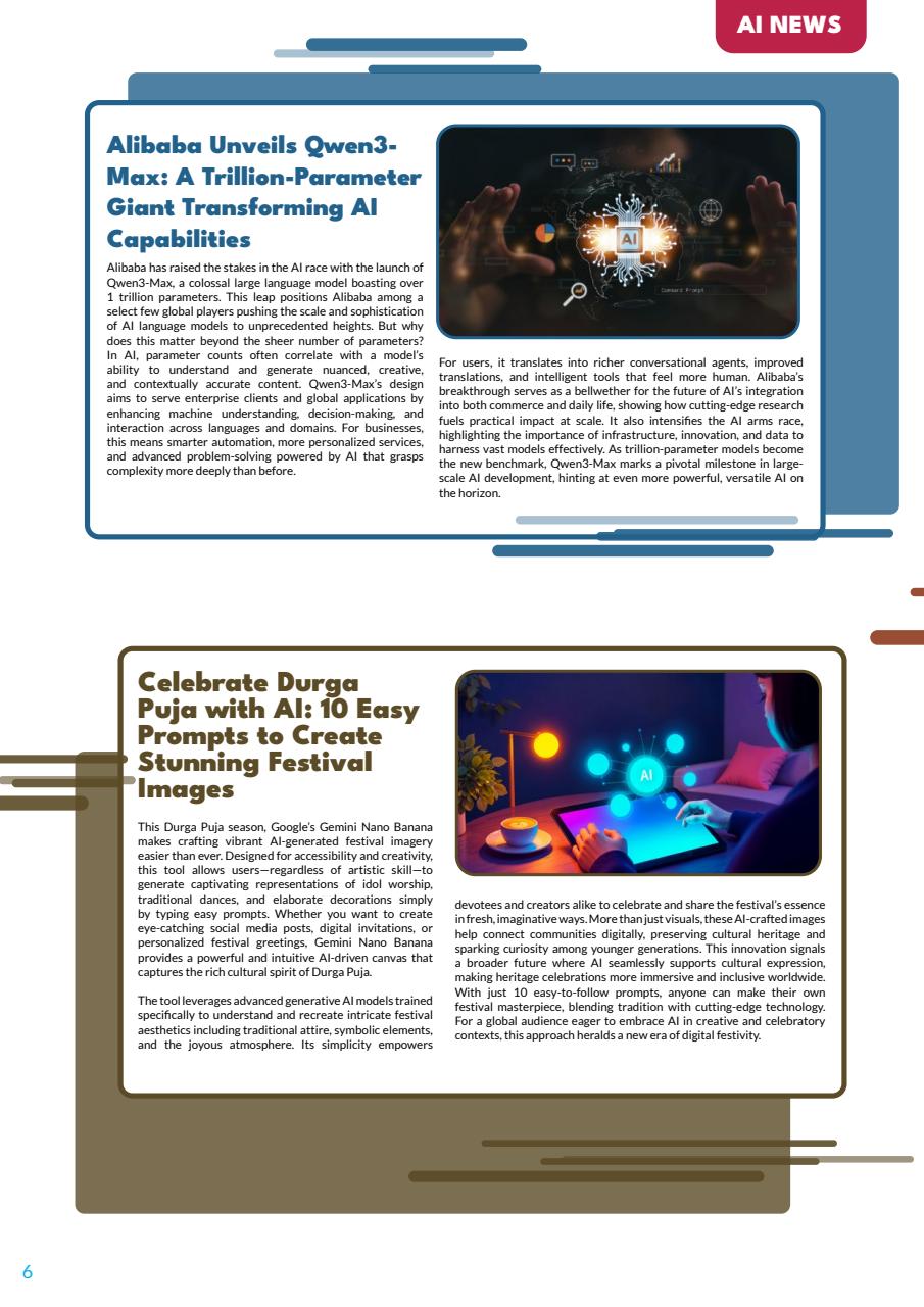 Tech AI Magazine Preview Pages