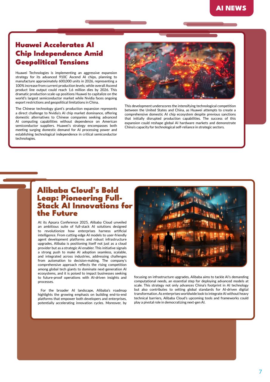 Tech AI Magazine Preview Pages