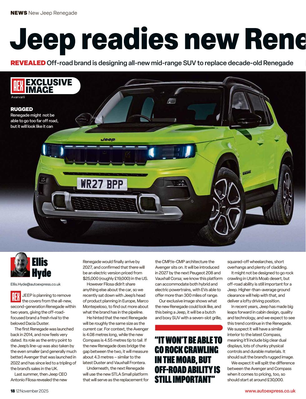 Auto Express Preview Pages