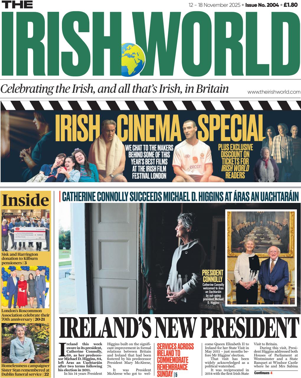 Irish World Preview Pages