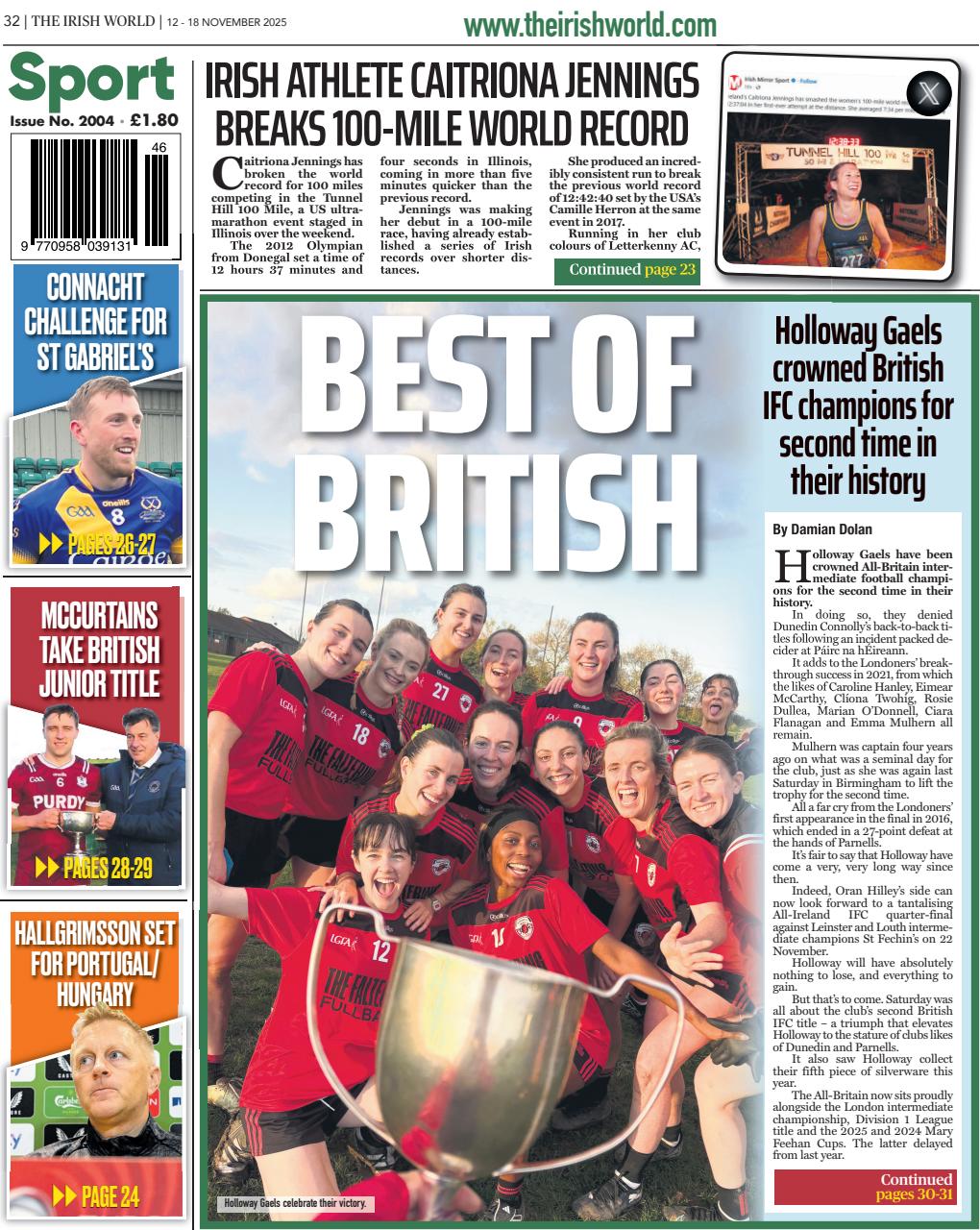 Irish World Preview Pages