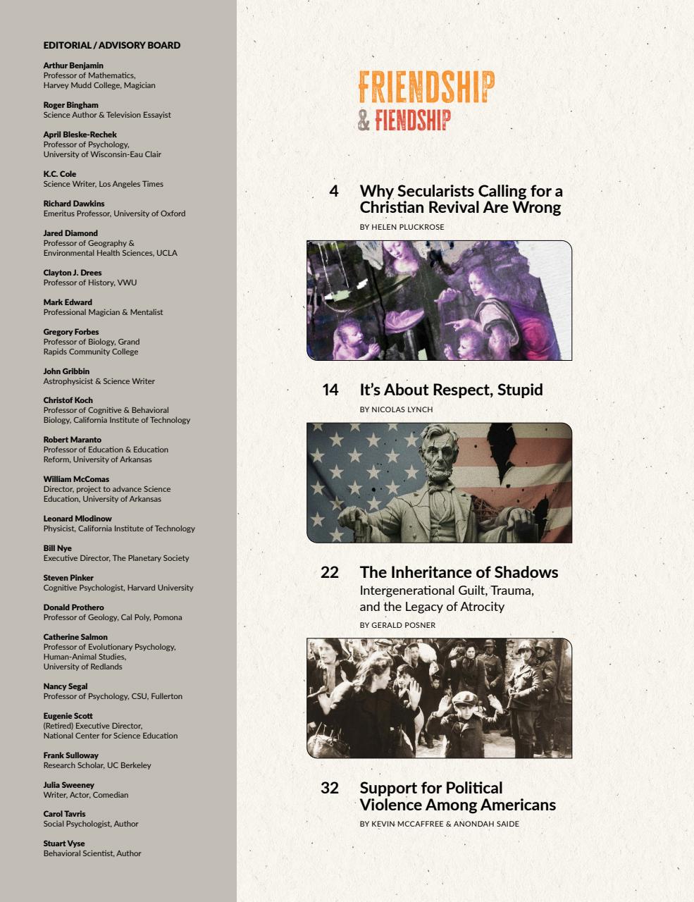 Skeptic Preview Pages