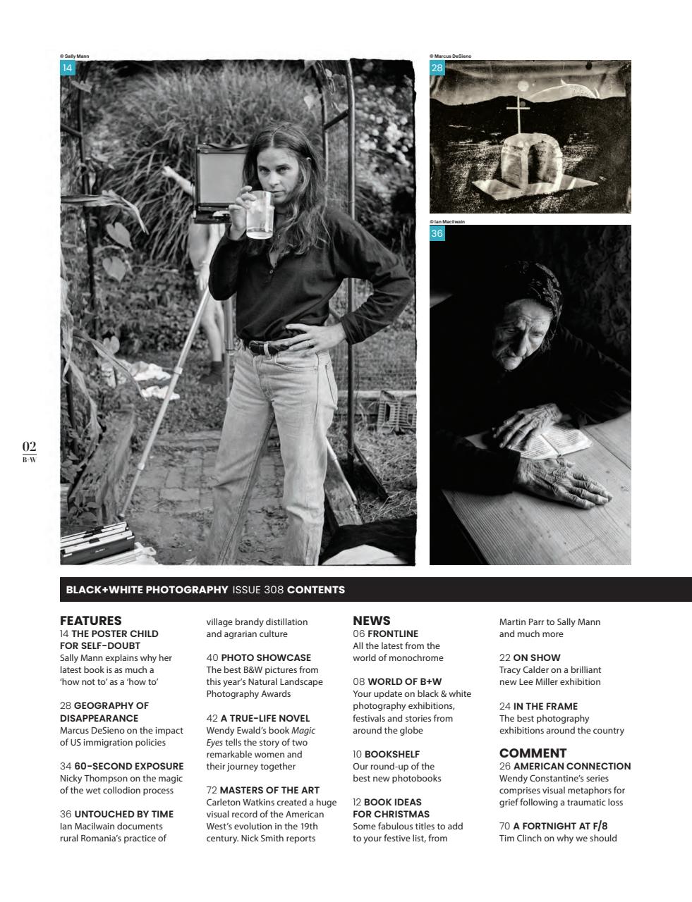 Black+White Photography Preview Pages