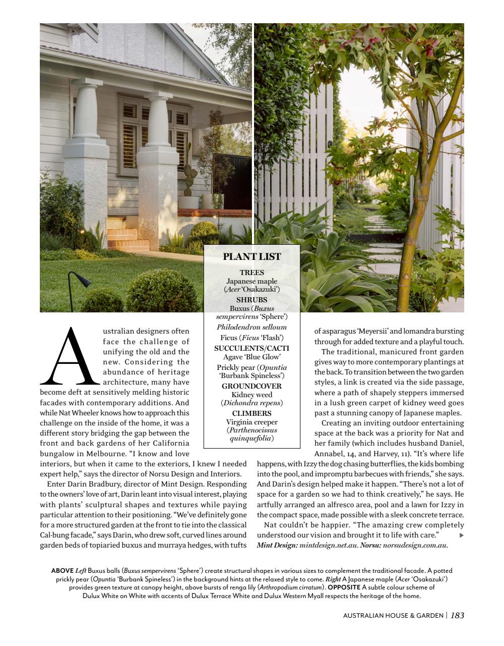 Australian House and Garden Preview Pages