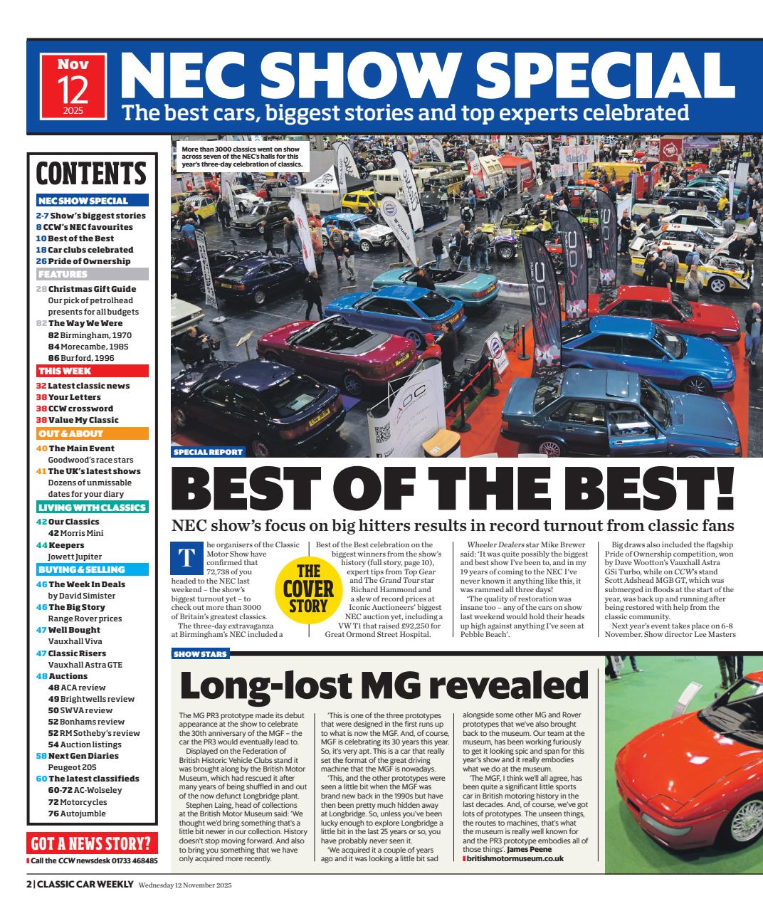 Classic Car Weekly Preview Pages